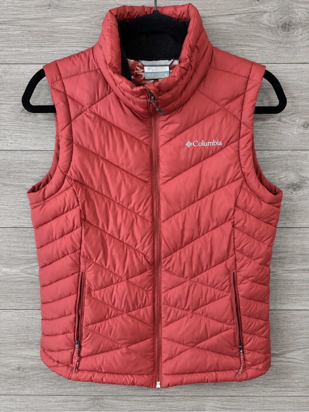 Columbia Women's Burnt Orange Packable Quilted Vest